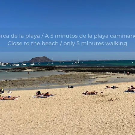 Apartmán Salty Loft En El Centro De Corralejo, Terraza Privada, Cocina Completa Y Wifi