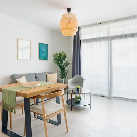 Salty Loft En El Centro De Corralejo, Terraza Privada, Cocina Completa Y Wifi