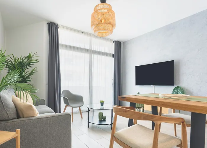 Salty Loft En El Centro De Corralejo, Terraza Privada, Cocina Completa Y Wifi