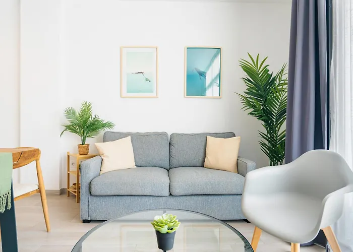 Salty Loft En El Centro De Corralejo, Terraza Privada, Cocina Completa Y Wifi